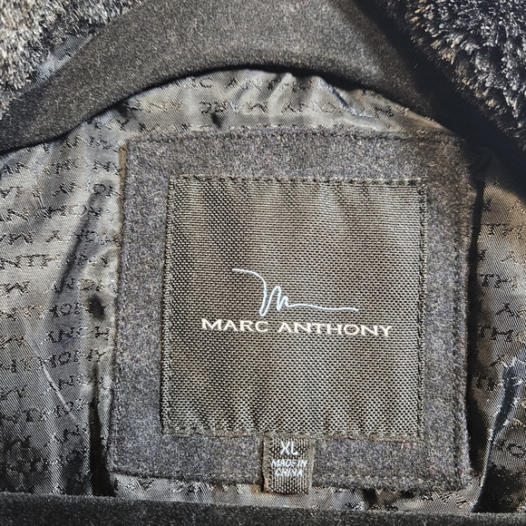 Marc Anthony Men’s Wool Plaid Jacket Coat XL - Picture 15 of 16